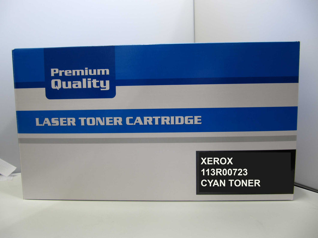 Printerinks4u Compatible Xerox 113R00723 Cyan Toner