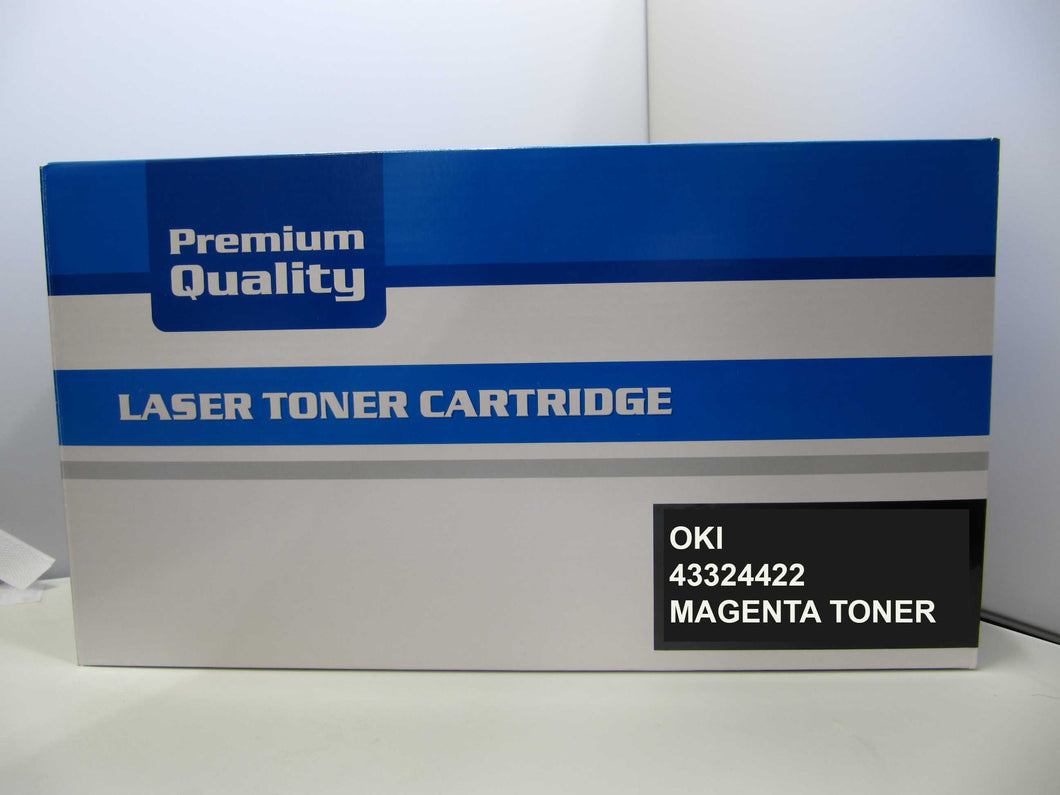 Printerinks4u Compatible Oki 43324422 Magenta Toner