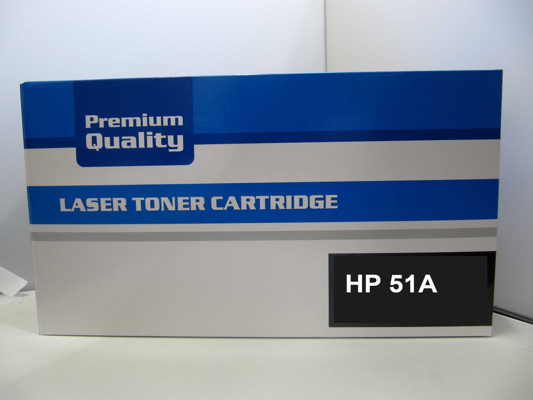 Printerinks4u Compatible HP 51A (Q7551A) Black LaserJet Toner Cartridge