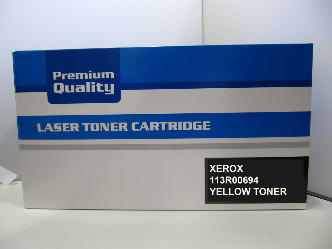 Printerinks4u Compatible Xerox 113R00694 Yellow Toner