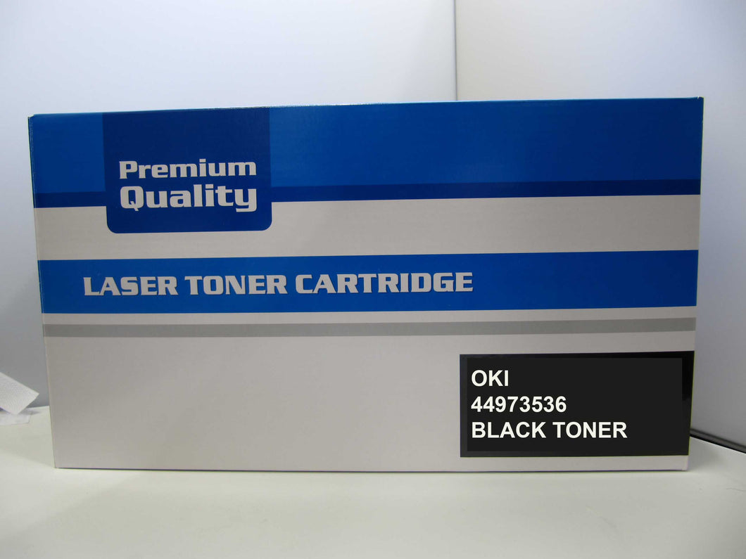 Printerinks4u Compatible Oki 44973536 Black Toner