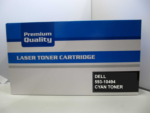 Printerinks4u Compatible Dell 593-10494 Cyan Toner