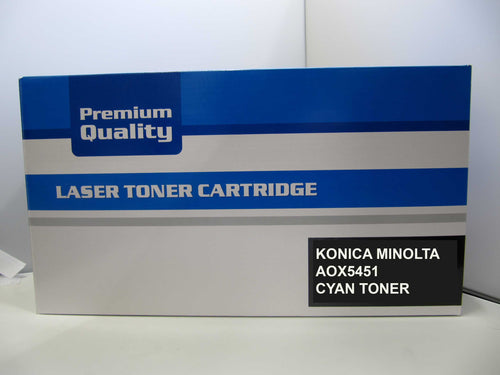 Printerinks4u Compatible Konica Minolta A0X5451 Cyan Toner
