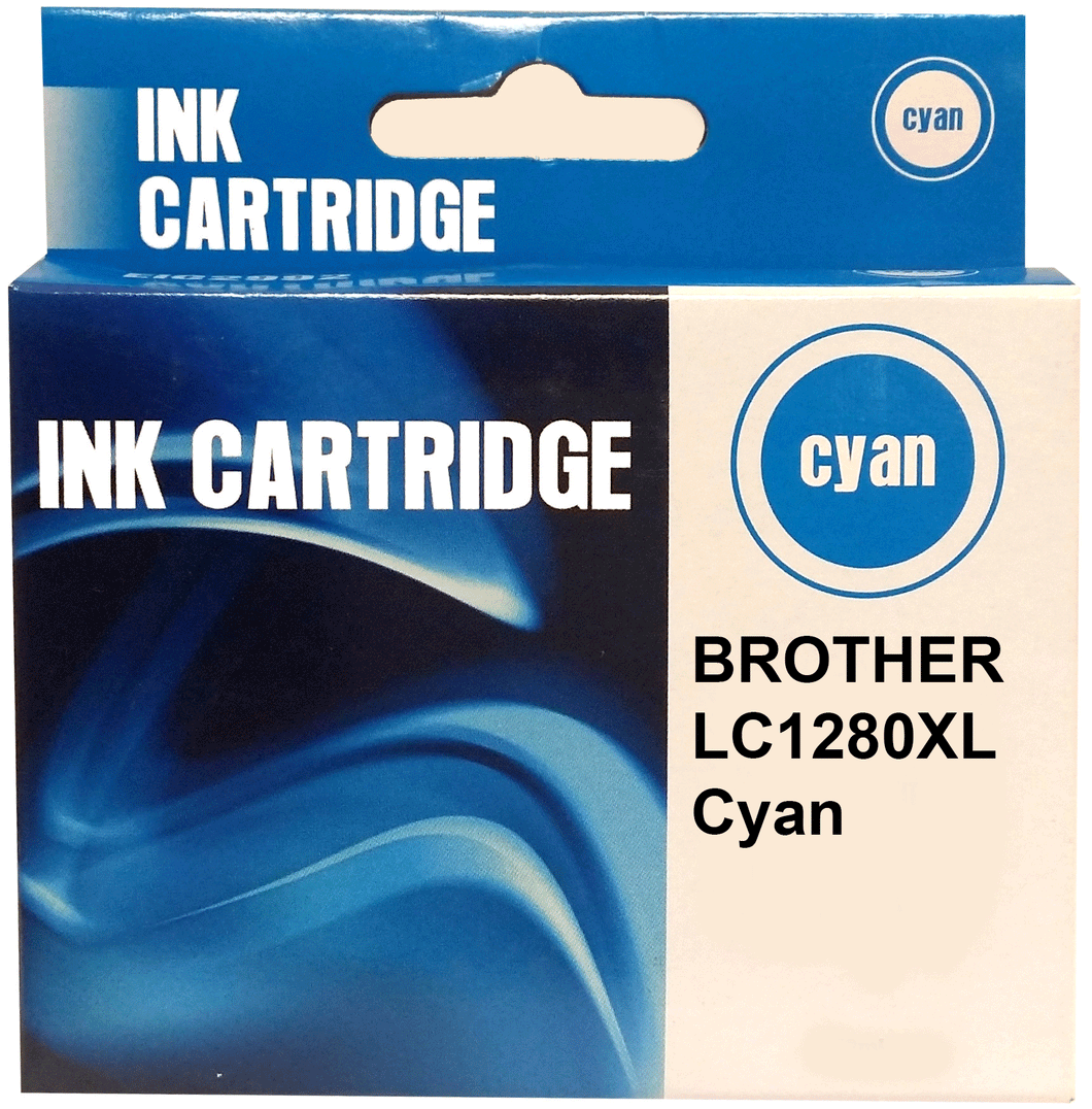 Compatible Brother LC1280XL Cyan Ink Cartridge