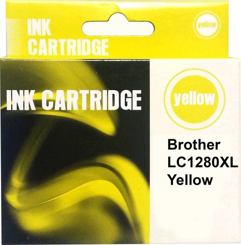 Compatible Brother LC1280XL Yellow Ink Cartridge
