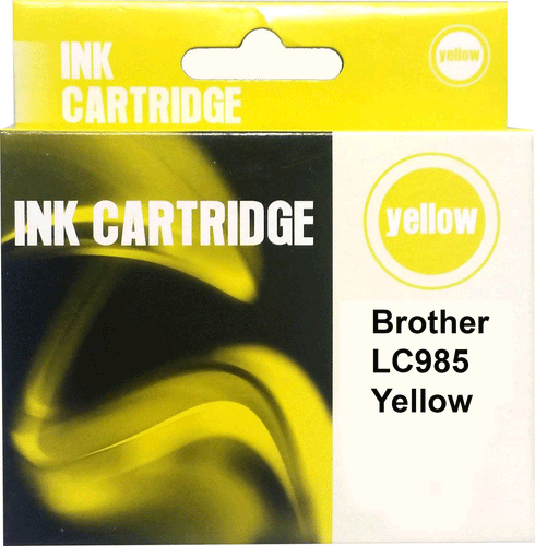 Printerinks4u Compatible Brother LC985 Yellow Inkjet Cartridge