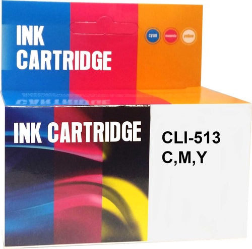 Printerinks4u Compatible Canon CLI-513 Cyan,Magenta,Yellow Inkjet Cartridge