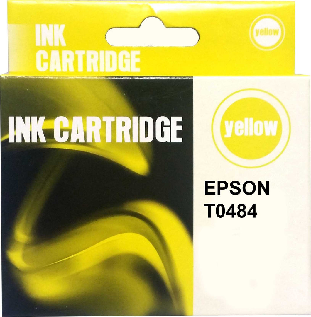 Printerinks4u Compatible Epson Yellow T0484