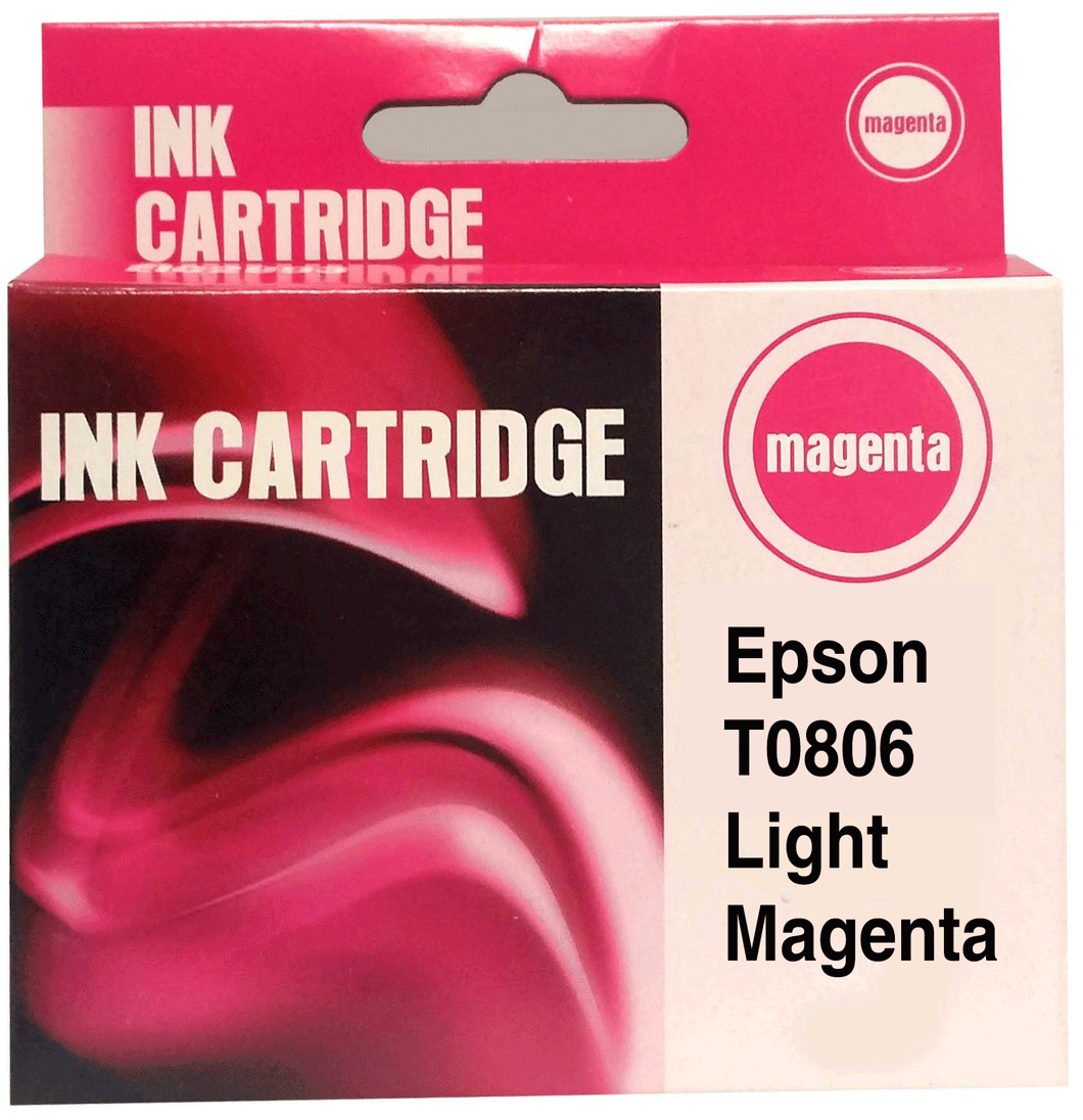 Printerinks4u Compatible Epson Light Magenta T0806