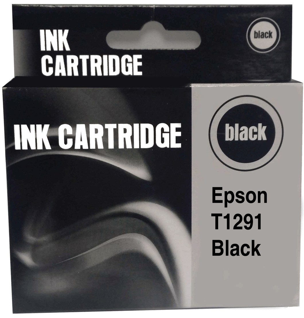 Printerinks4u Compatible Epson Black T1291