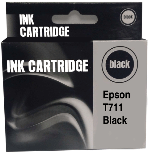 Printerinks4u Compatible Epson Black T0711