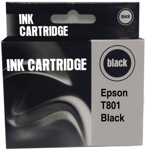 Printerinks4u Compatible Epson Black T0801