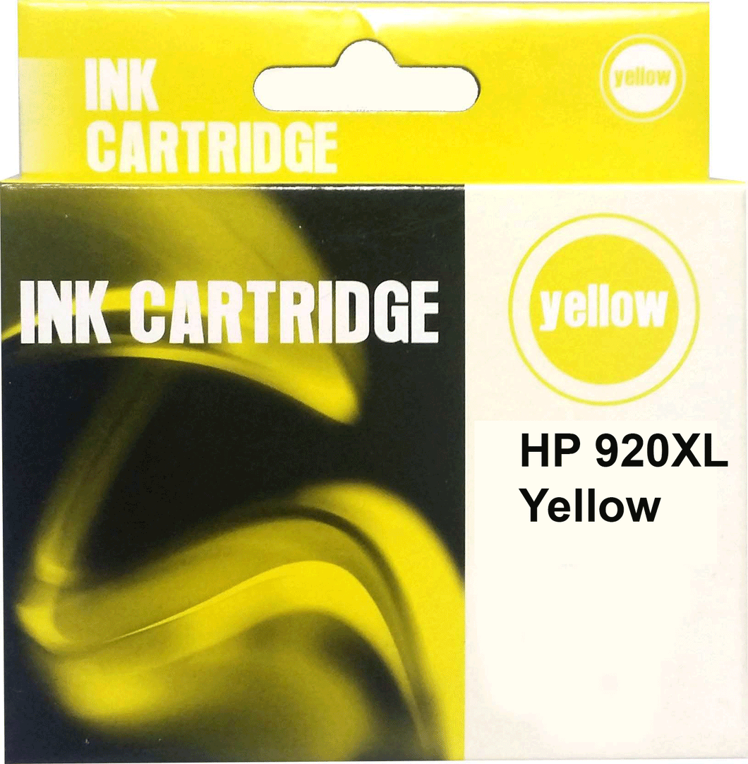Printerinks4u Compatible HP 920XL High Yield Yellow Inkjet Cartridge CD974A