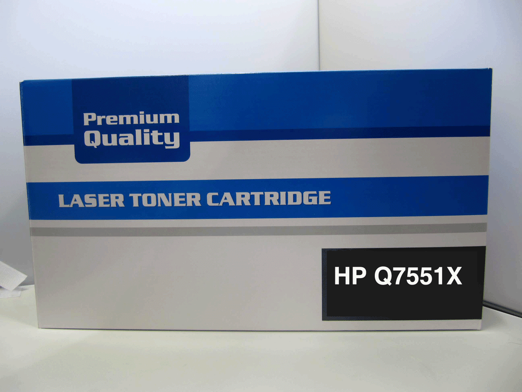 Printerinks4u Compatible HP 51X (Q7551X) High Yield Black LaserJet Toner Cartridge