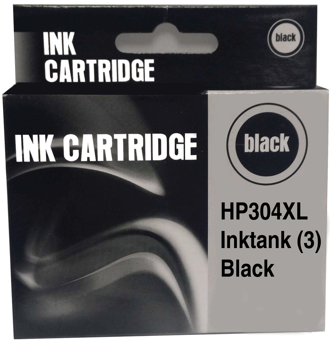 Printerinks4u Compatible HP304XL Black Ink Tanks and Printhead