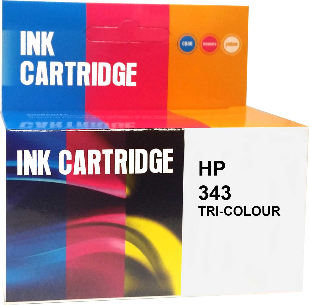 Printerinks4u Compatible HP 343 Tri-color Inkjet Cartridge