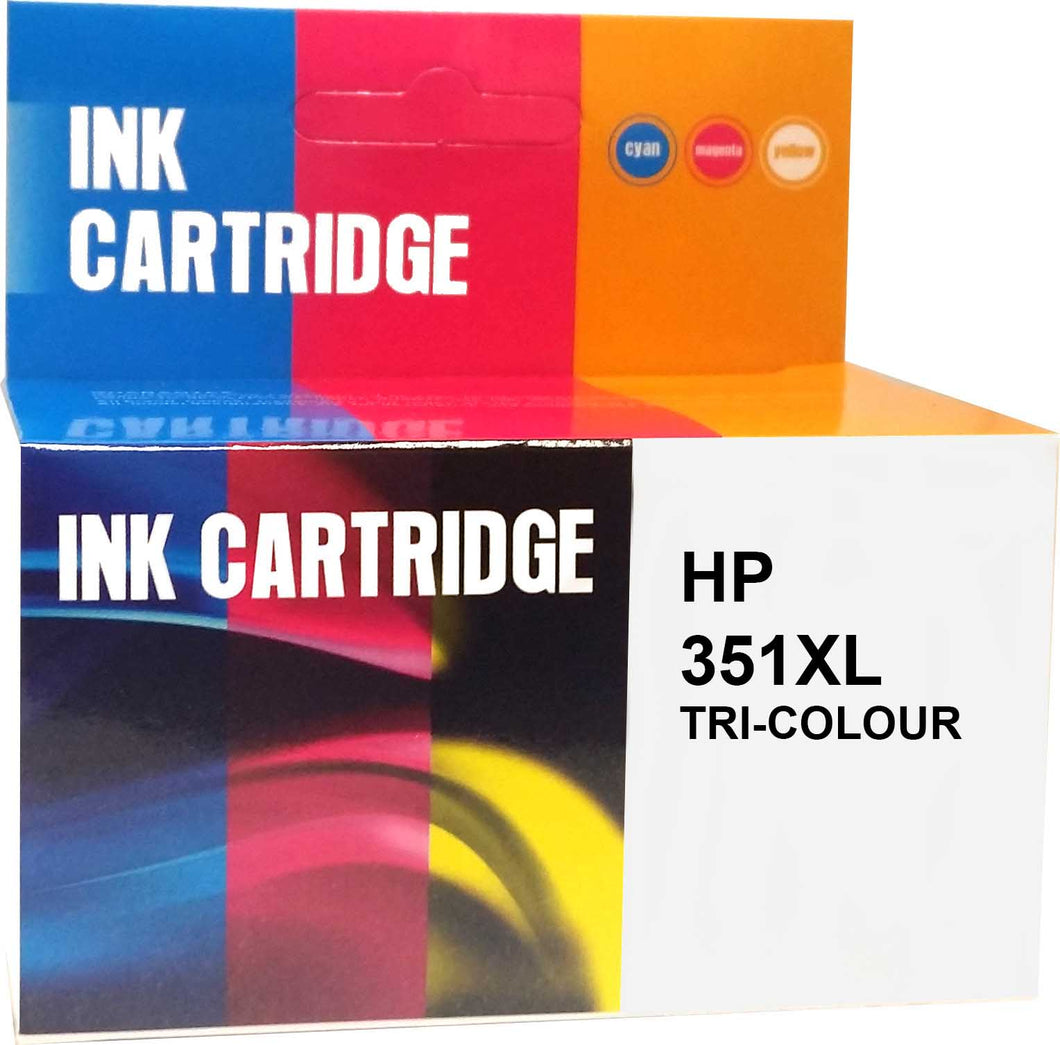 Printerinks4u Compatible HP 351XL High Yield Tri-color Inkjet Cartridge
