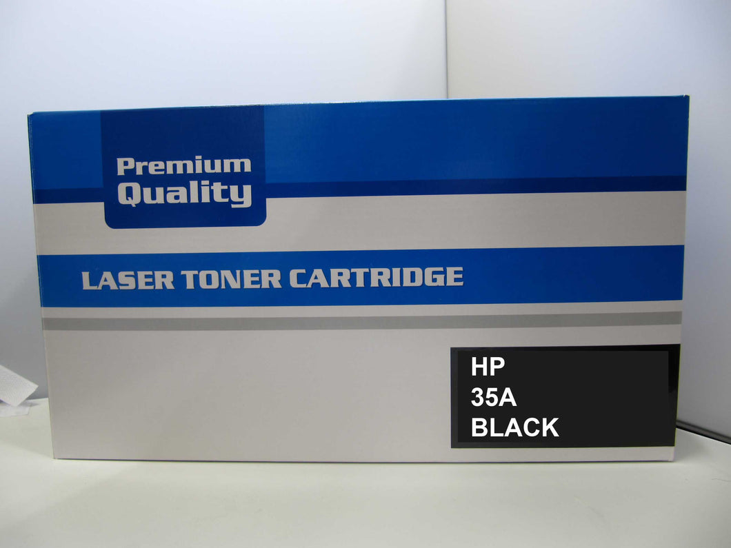 Printerinks4u Compatible HP 35A (CB435A) Black LaserJet Toner Cartridge