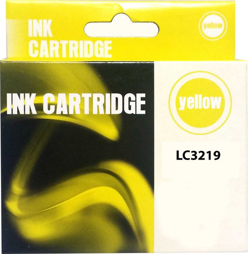 Compatible Brother LC3219 Yellow Ink Cartridge