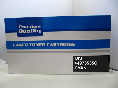 Printerinks4u Compatible Oki 44973535 Cyan Toner