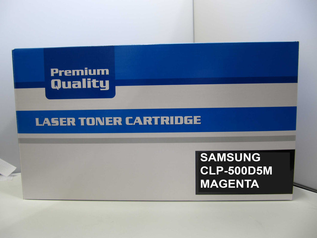 Printerinks4u Compatible Samsung CLP-500D5M Toner Cart Magenta