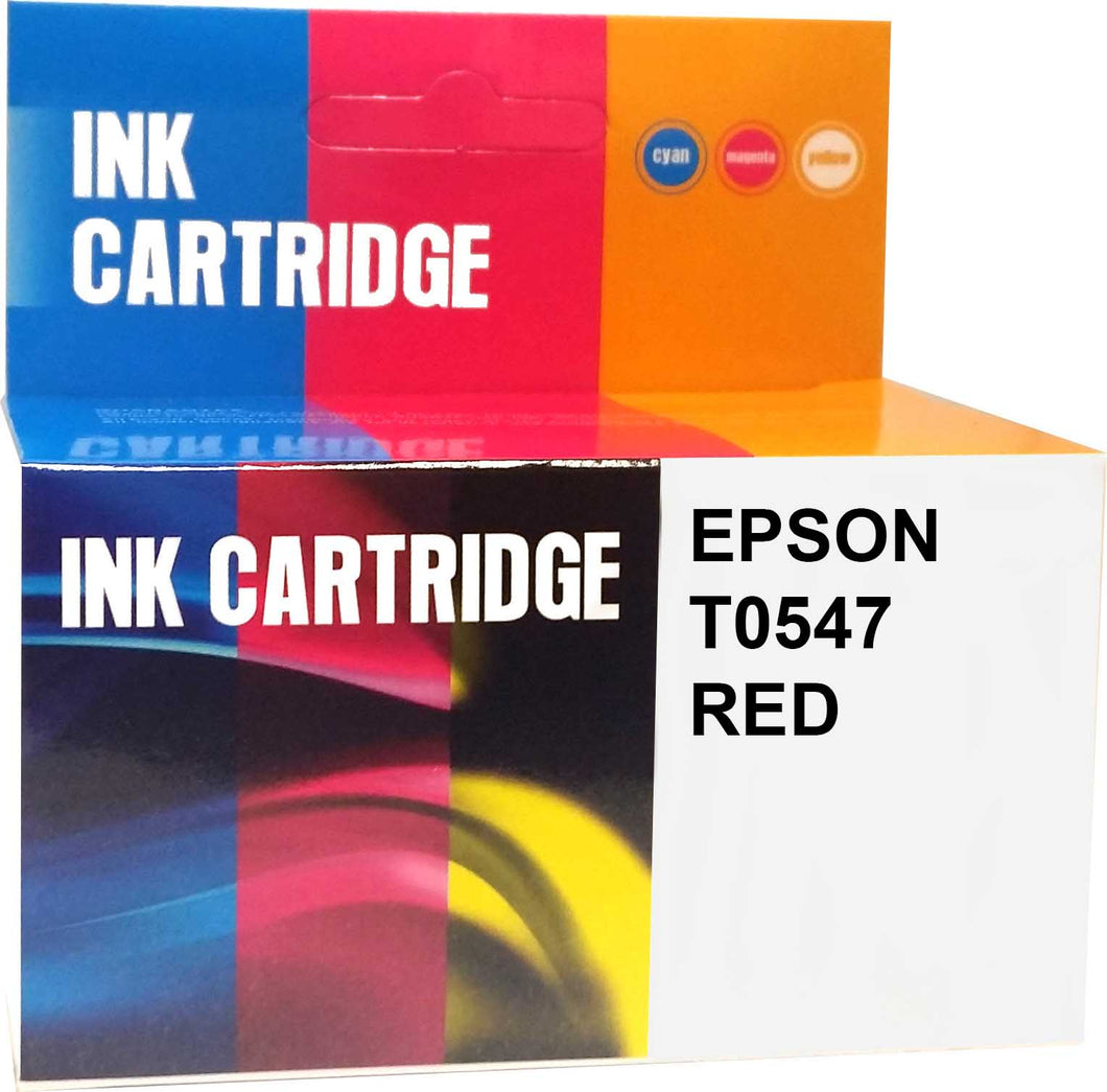 Printerinks4u Compatible Epson Red T0547