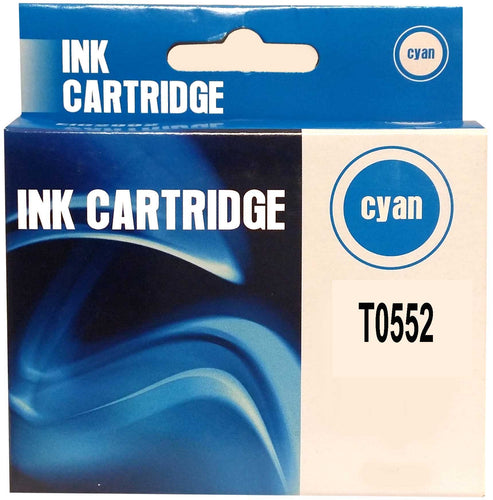Printerinks4u Compatible Epson Cyan T0552