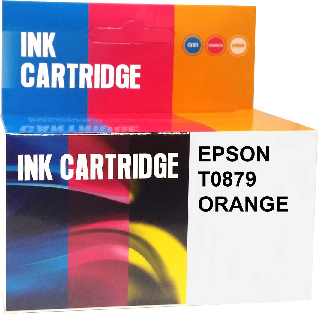 Printerinks4u Compatible Epson Orange T0879