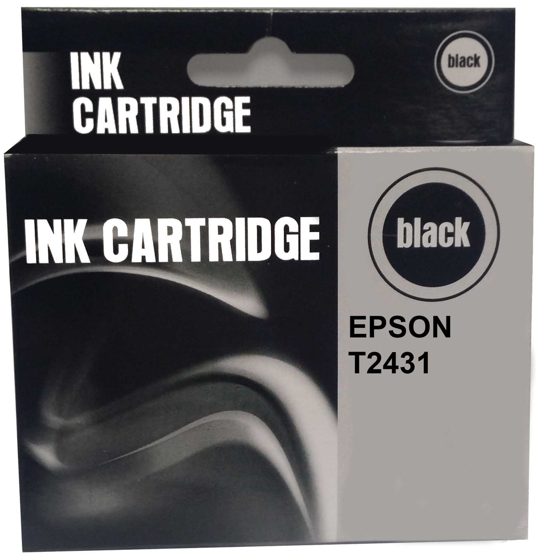 Printerinks4u Compatible Epson T2431 Black Inkjet Cartridge