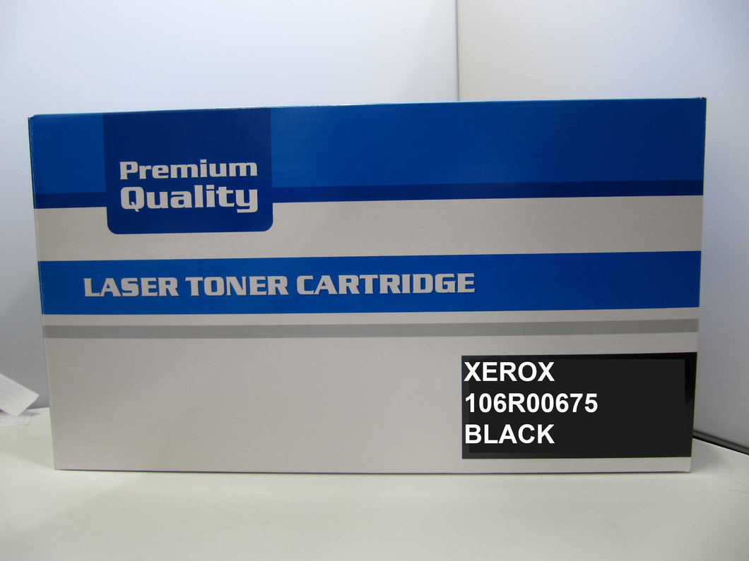 Printerinks4u Compatible Xerox 106R00675 Black Toner