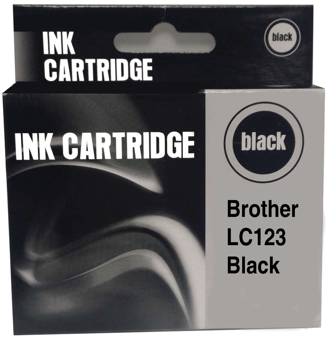 Compatible Brother LC123 Black Ink Cartridge